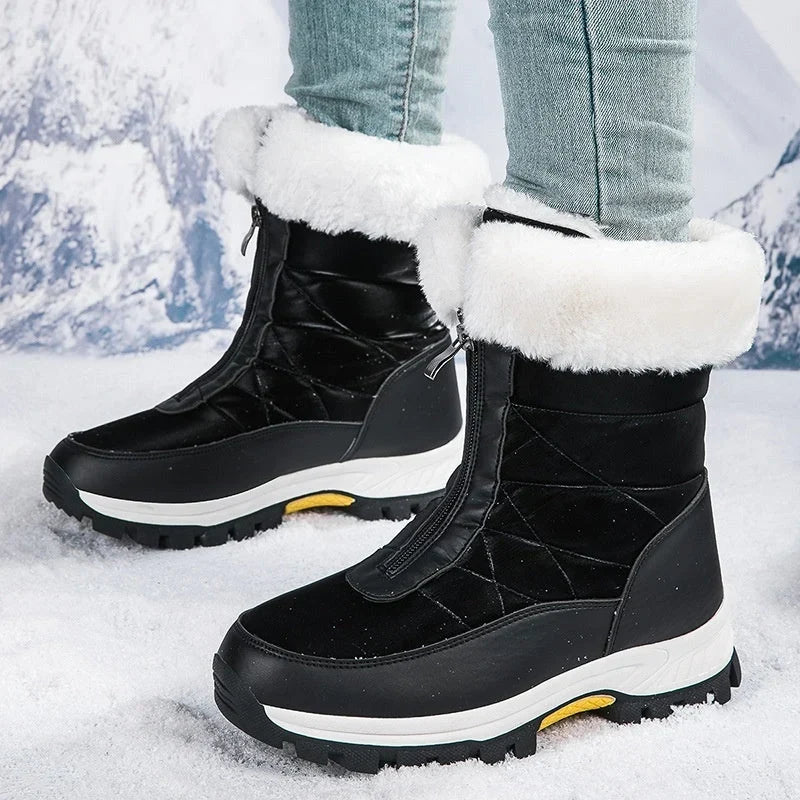 Snow boots women in Black