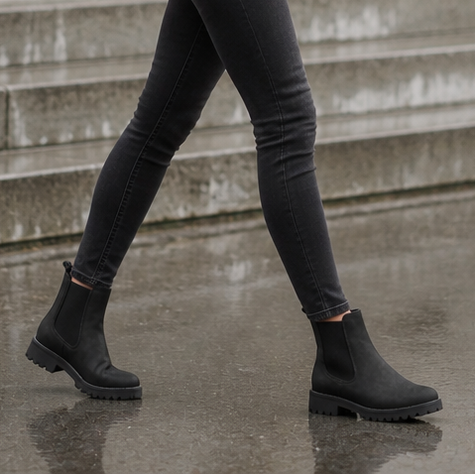 Brown Chelsea Boots for Women 12