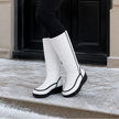 Winter boots women in White