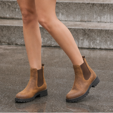 Brown Chelsea Boots for Women 14