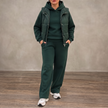 Sweatsuits for women in Hunter Green