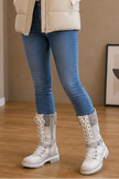 Winter snow boots womens in White