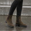 Brown Chelsea Boots for Women 15