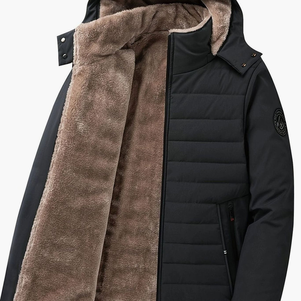 Quilted coat for women, product view