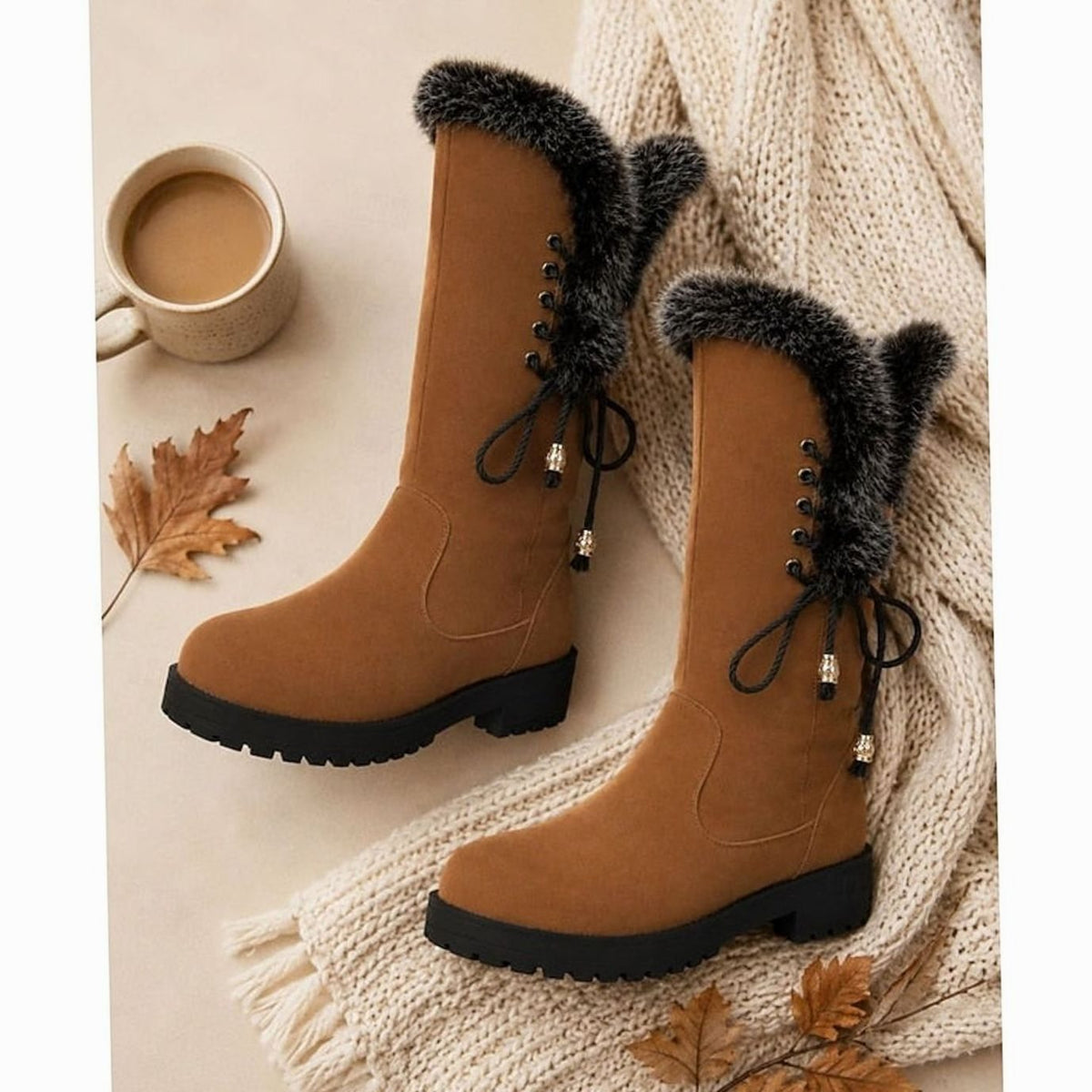 Winter snow boots for women, view 15