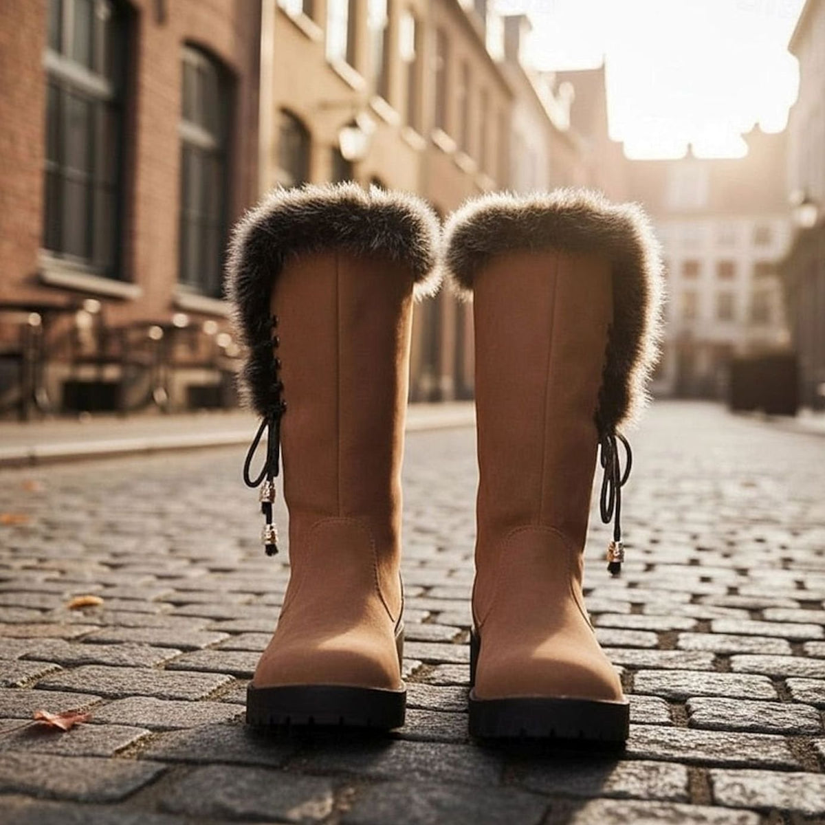 Winter snow boots for women, view 3