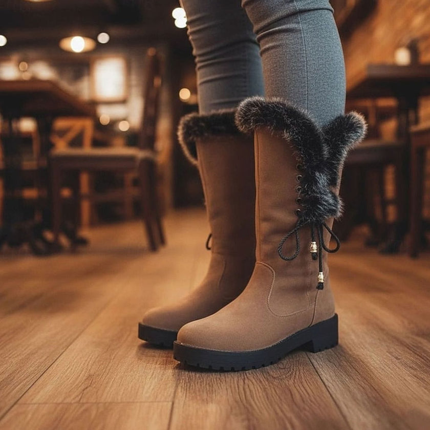 Winter snow boots for women, view 4