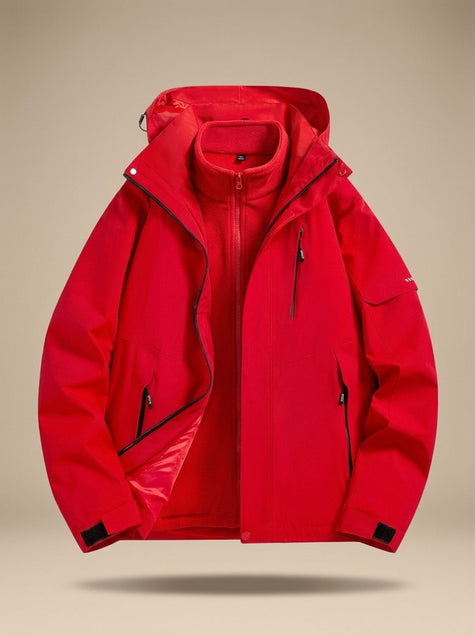 Winter jacket for women in red