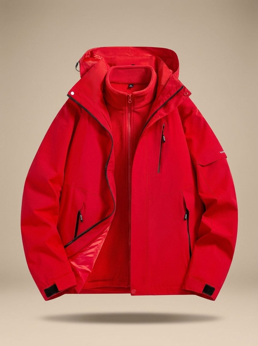 Winter jacket for women in red