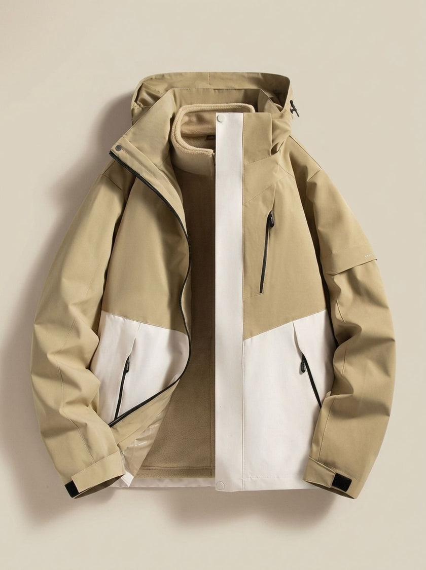 Winter jacket for women in beige