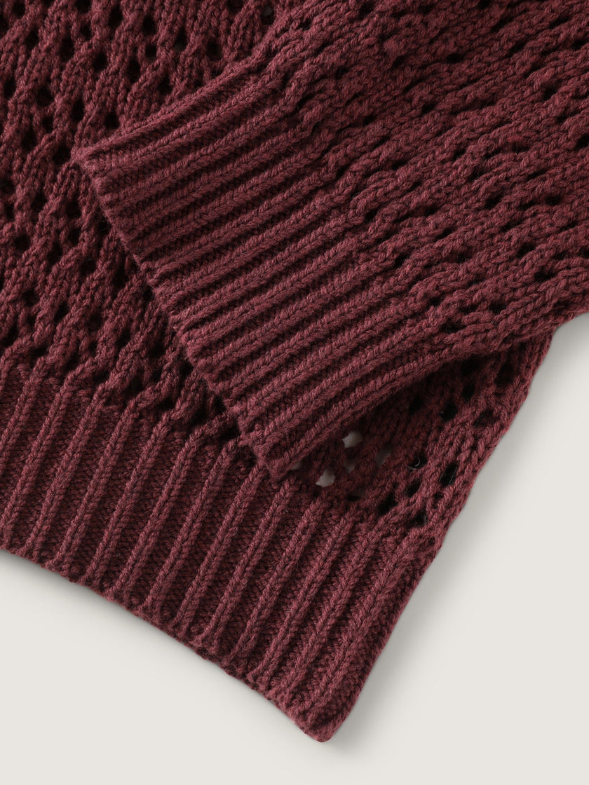 Plus Size Cable Knit Sweater for Women, Cut Out Pullover, 1X-6X